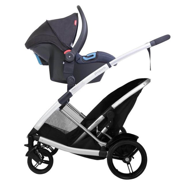 car seat adapter for voyager™ (pre-2019) to suit phil&teds, Mountain Buggy and other Maxi-Cosi style connections