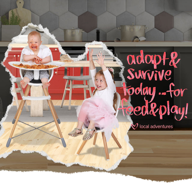 poppy™ wood highchair less than perfect