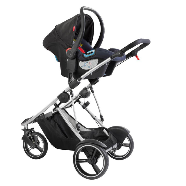 car seat adapter for dash™ (pre-2019) to suit phil&teds alpha (pre-2023), Mountain Buggy protect (pre-2023) and other Maxi-Cosi style connection
