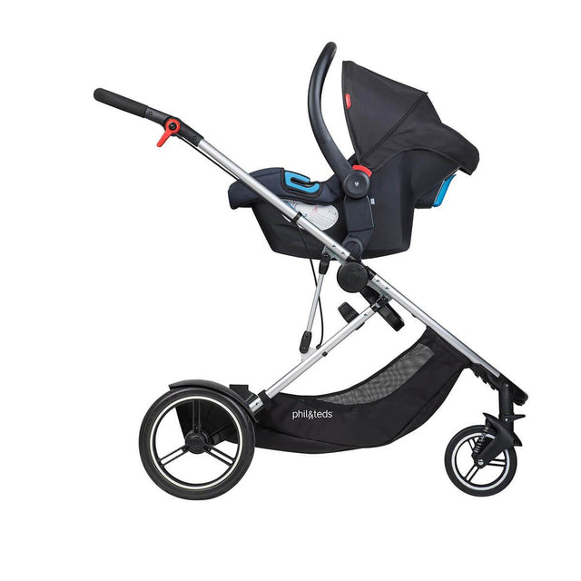 car seat adapter for voyager™ (pre-2019) to suit phil&teds, Mountain Buggy and other Maxi-Cosi style connections