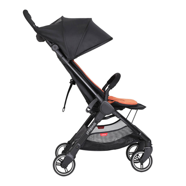 go™ 2020+ compact umbrella stroller in upright riding mode from side on