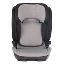 haven i-size booster seat front view with back height at lowest
