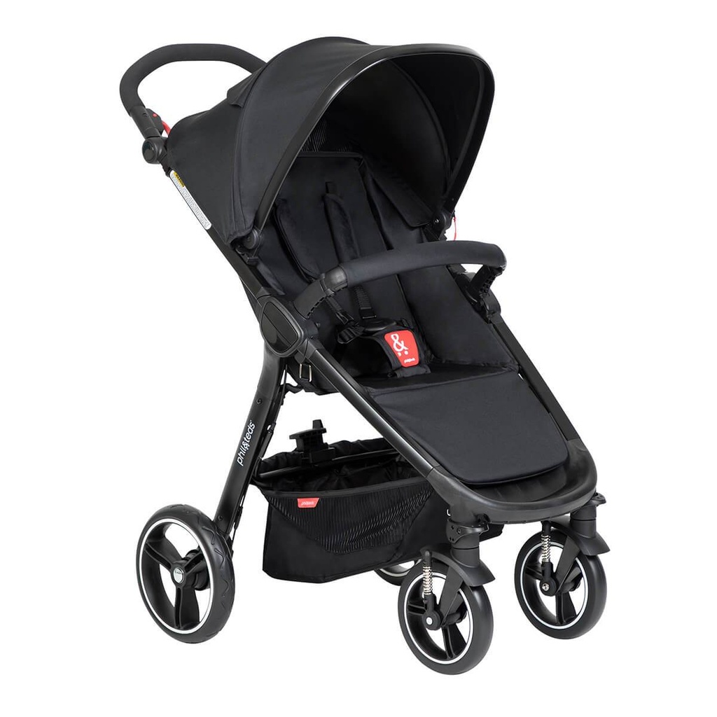 phil&teds compact smart buggy with no liner 3/4 view